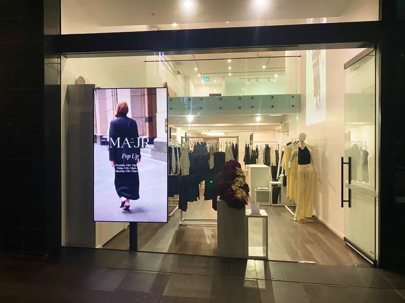 Melbourne CBD storefront