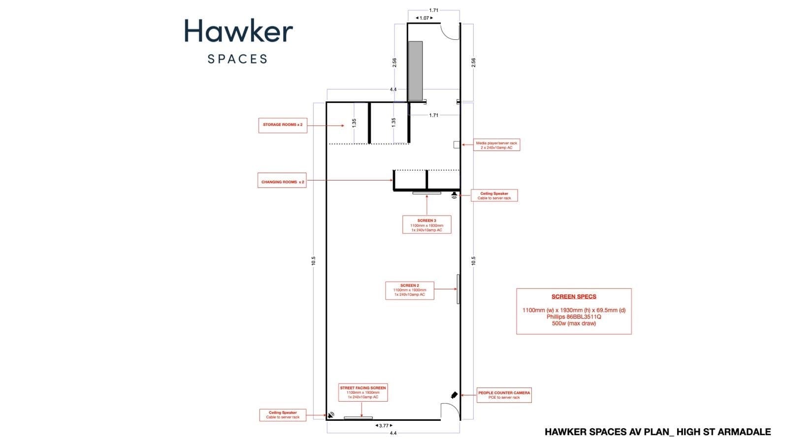 Armadale — floorplan